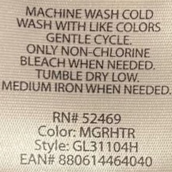 WOMEN'S GEORGE HEATHER GREY / GRAY TANK TOP SIZE XL 16 - 18 SUPER SOFT AND COMFY - Picture 6 of 7